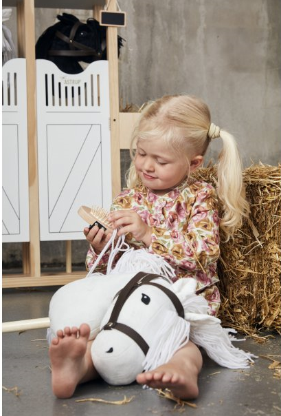 Koń na kiju, łaciaty - by Astrup