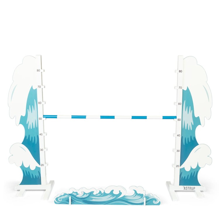 Przeszkoda dla konia - fale , by Astrup