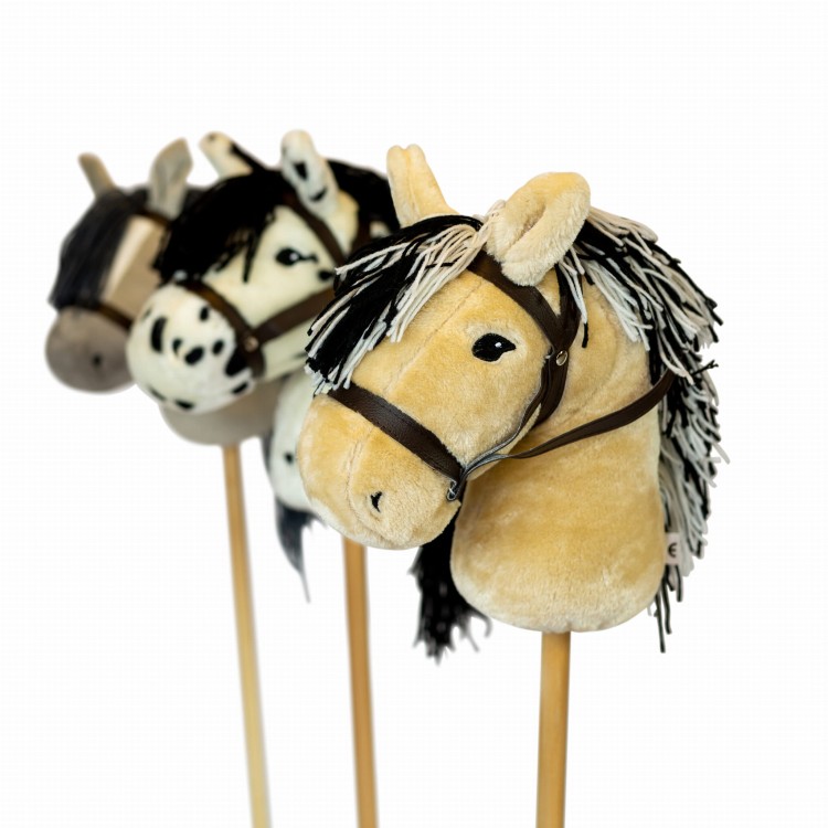 Hobby Horse - Koń na kiju, biały - by Astrup