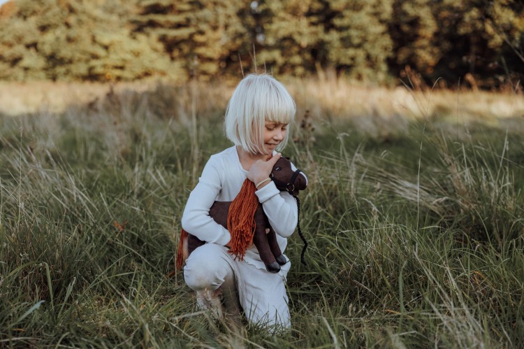 Brązowy Konik Minis zabawka- Pixie 30 cm