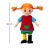 Miękka lalka Pippi Langstrumpf 40 cm, przytulanka, zabawka dla dzieci