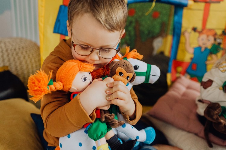 Maskotka koń Pippi Langstrumpf Alfonso 30 cm przytulanka zabawka dla dzieci