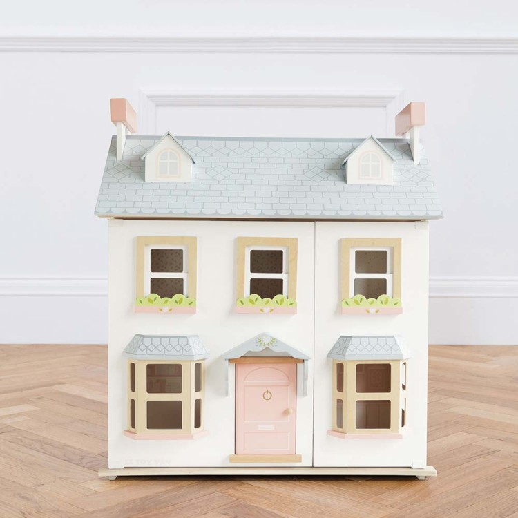 Drewniany domek dla lalek Mayberry Manor, zabawka dla dzieci, Le Toy Van