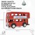 Drewniany piętrowy autobus, Londyn, zabawka dla dzieci, pojazd, Le Toy Van