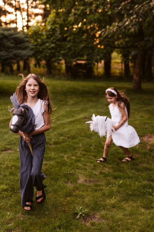 Róg i kantar jednorożca do Hobby Horse, fioletowy  (Akcesorium) 