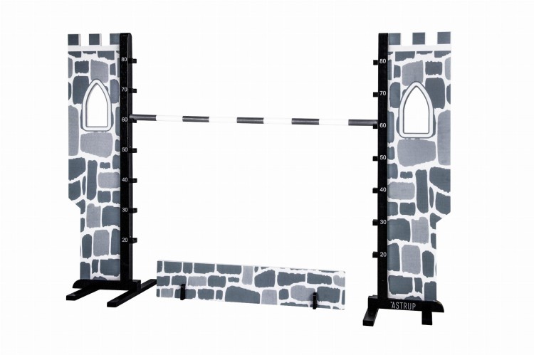 Przeszkoda dla konia - zamek , by Astrup 