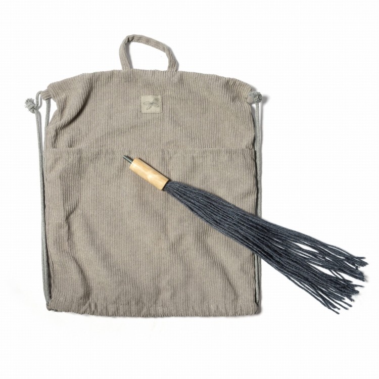 Hobby Horse - Koń na kiju, szary z otwartą buzią Sky- by Astrup