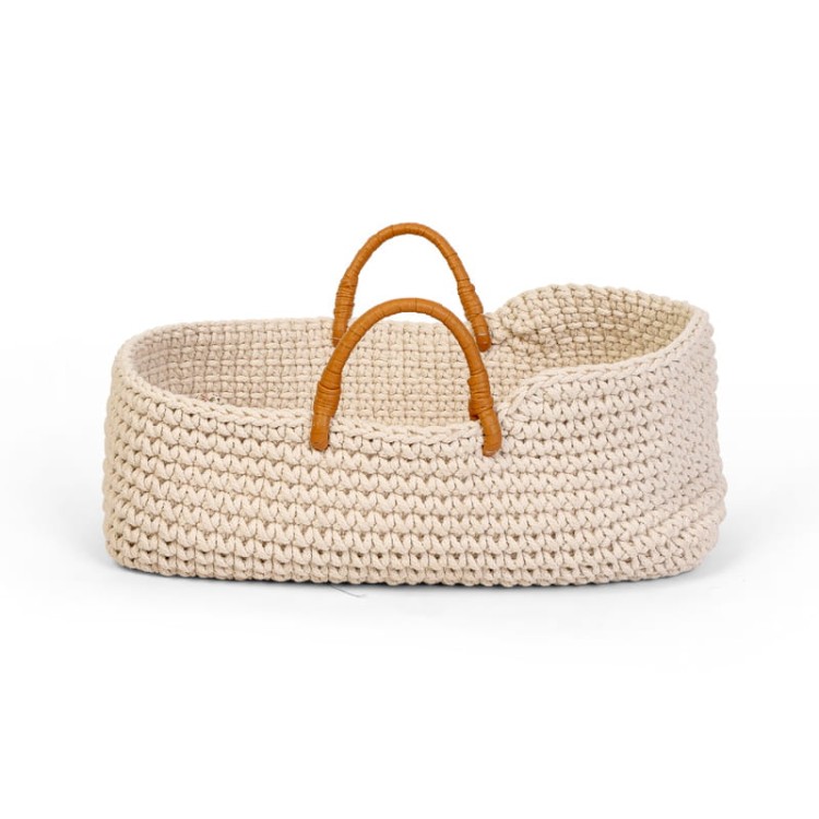Kosz dzianinowy dla lalki 35 cm  