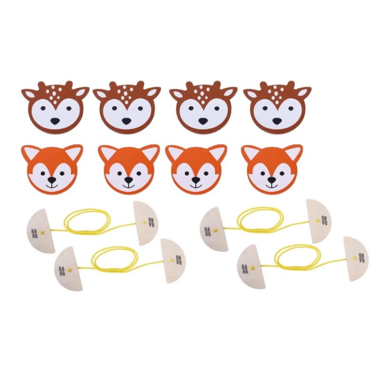 Gra kółko i krzyżyk, Lesni przyjaciele - Mamamemo