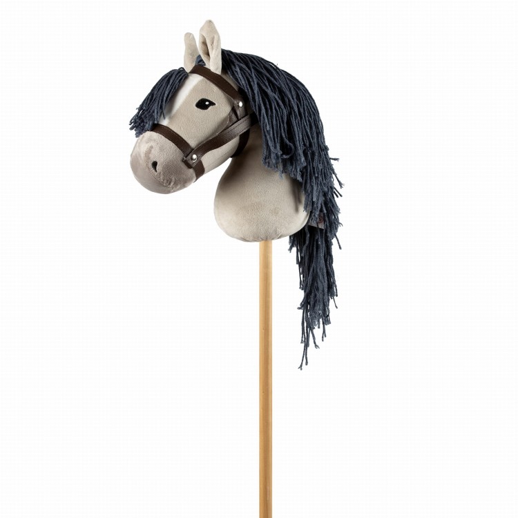 Hobby Horse - Koń na kiju, szary - by Astrup