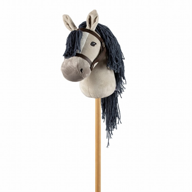 Hobby Horse - Koń na kiju, szary - by Astrup